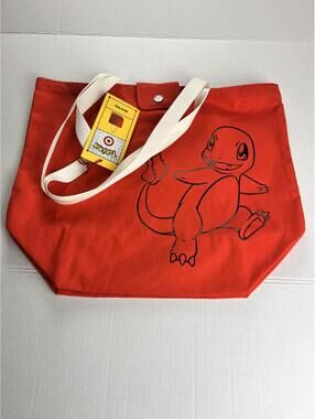 Pokémon x Target 30th Anniv Reusable All-In Tote, RED - Charmander Limited NWT